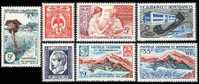 Nouvelle Calédonie (Y/T No, 295-301 - Centenaire De La Poste) [*] Très Légère Ch. / Very Lightly Hinge - Unused Stamps