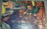 Kosovo,Battle,1389.,Serbia,Turkey,Milos Obilic,Killing,Emperor Murat,Scene,Art,Painting,Signatured,vintage Postcard - Kosovo