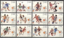ZAIRE 1982  - CAMPEONATO DEL MUNDO DE FUTBOL ESPAÑA-82 - YVERT 1073-1084** - 1982 – Spain