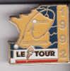 Pin´s TOUR DE FRANCE 1992 SAN SEBASTIAN - PARIS - Wielrennen