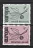 Belgie OCB 1342 / 1343 (**) - 1965