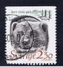 S Schweden 1989 Mi 1520 Vielfraß - Used Stamps