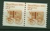 USA   Yvert 1692  Transports  Roulette En Paire  Voiture De Boulanger  **  MNH - Coils & Coil Singles