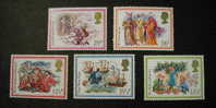 GRAN VRETAÑA 1982 - NAVIDAD - NOEL - CHRISTMAS - YVERT 1062-1066 - Unused Stamps