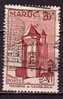 M4580 - COLONIES FRANCAISES MAROC Yv N°356 - Gebruikt