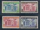 FLAGS - DOMINICAN REPUBLIC - 1944 - Yvert # A54/57 - Mint (LH) - Stamps