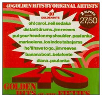 * 2LP * 40 GOLDEN HITS OF THE FIFTIES - VARIOUS ARTISTS - Hit-Compilations