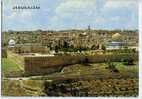 Israel-- JERUSALEM--Vue Du Mont Des Oliviers--Seen From MT Of Olives ,cm N° 1048  Star Cards - Israele