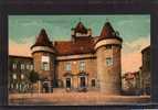 07 AUBENAS Chateau, Colorisée, Ed LL 7, 192? - Aubenas