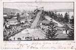 NSW033/ Manly Water Chute Ansichtskarte  1904 Nach England, StrafportoBasel - Cartas & Documentos