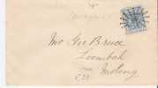 NSW047/ Nummernstempel 14, 1882 - Storia Postale