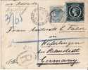 NSW056/Sydney Einschreiben 1895 Nach Weferlingen (Niedersachsen) - Covers & Documents