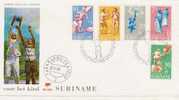 Surinam-1969 Child Welfare    FDC - Surinam ... - 1975