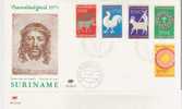 Surinam-1971 Easter  FDC - Suriname ... - 1975