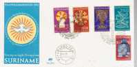 Surinam-1972   Easter FDC - Surinam ... - 1975