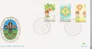 Surinam-1974   Scouts  FDC - Surinam ... - 1975