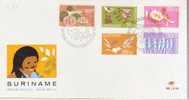 Surinam-1974   Child Welfare  FDC - Surinam ... - 1975