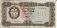 Libye - 5 Dinars - 1972 - Libye