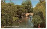 England ; Trinity Bridge , The Backs , CAMBRIDGE ;1973 ; Animée  TB - Cambridge