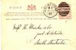 VIC093 / Melb.ourne 1888, GA P 8, Port Adelaide S.A. - Covers & Documents