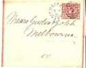 VIC101 / Maffra Streifband 1891(wrapper) - Cartas & Documentos