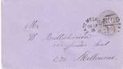 VIC102 / East Melboune  PU 9, 1894 - Storia Postale