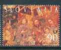 Slovenie Slovenia 1998 - Noel, Fresque / Christmas, Fresco - Religieux