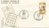 Congreso Nacional De Agentes De Seguros 1975 Espagne Obliteration - Other & Unclassified