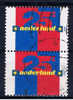 NL+ Niederlande 2000 Mi 1773 (Paar) - Usados