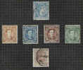 ESPAGNE, SPAIN, 1876-82  EDIFIL 164 175 177 179 192 200-208 210-212 @ - Usados