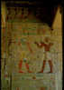 EGYPT / EGYPTOLOGY / LUXOR - DEIR EL BAHARI / RELIEF OF TUTHMOSES III AND HORUS / VF . - Louxor