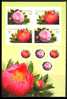 Canada (Scott No.2261a - Pivoines / Ponnies) [**] Panneau De Carnet / Booklet Panel - Nuevos