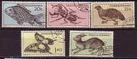 L2183 - TCHECOSLOVAQUIE Yv N°820/24 - Used Stamps