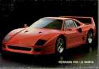 CPSM. FERRARI F40. LEMANS. - Other & Unclassified