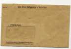 MARCOPHILIE LETTRE D'IRLANDE DE BELFAST  POSTAGE PAID BELFAST SERIAL N° 65 ON HER MAJESTY'S SERVICE - Andere & Zonder Classificatie