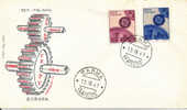 ITALIA 1967  FDC EUROPA. CEPT. ANNULLO PARMA. - 1967