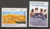 1974 SOMALIE 5° ANNIVERSAIRE DE LA REVOLUTION 2 VAL - Somalie (1960-...)