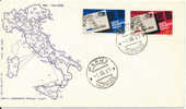 ITALIA 1967  FDC CODICE DI AVVIAMENTO POSTALE, 1° EMISSIONE. ANNULLO PARMA. - Zipcode