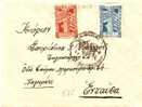 G44546 /  GRIECHENLAND - Dorische Säule/Fahne Ital. Ultimatum Von 1940, FDC - Cartas & Documentos