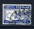TURCHIA - TURKEY - TURKIYE  - Anno 1937 Unificato Nr. 1015 (C0120...) - Oblitérés