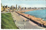 CPSM Colorisée Dentelée: LA HAVRE  Vue De La Plage - Cap De La Hève