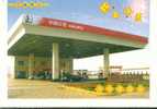 Car Petrol Gas  Station Chinese Petroleum Chemical Industry Group  ,   Pre-stamped Card , Postal Stationery - Oil