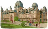 GRAND CHROMO DECOUPI ANCIEN - Exposition Universelle - DIE-CUT - Sonstige & Ohne Zuordnung