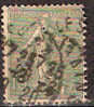 Timbre France Y&T N° 130 (1) Obl  Semeuse Lignée.  15 C. Vert-gris. Cote 0,30 € - 1903-60 Sower - Ligned