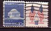 H2634 - ETATS UNIS USA Yv N°1008/09 - Used Stamps