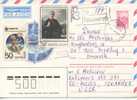 USSR Registered Oprated Cover Sent To Denmark 1989 EXPO 74 Stamp - Lettres & Documents