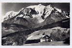 I2 - COMBLOUX - La Haut Sur La Montagne, Face Au Massif Du Mont-Blanc (1965 - Carte Semi-moderne) - Combloux