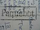 GRIFFE PAQUEBOT THEMATIQUE  BATEAUX PAQUEBOT LE M.S. NADESHDA KRUPSAKAJA GRIFFE PAQUEBOT ENT LONDRES & COPENHAGUE 1967 - Maritime Post