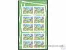 ALAND 1998 TENNIS MINI SHEET OF 10 STAMPS - YVERT 143 - Tennis