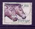 SWEDEN  - FAUNA - HORSES - Yvert # 1973 - VF USED - Usados